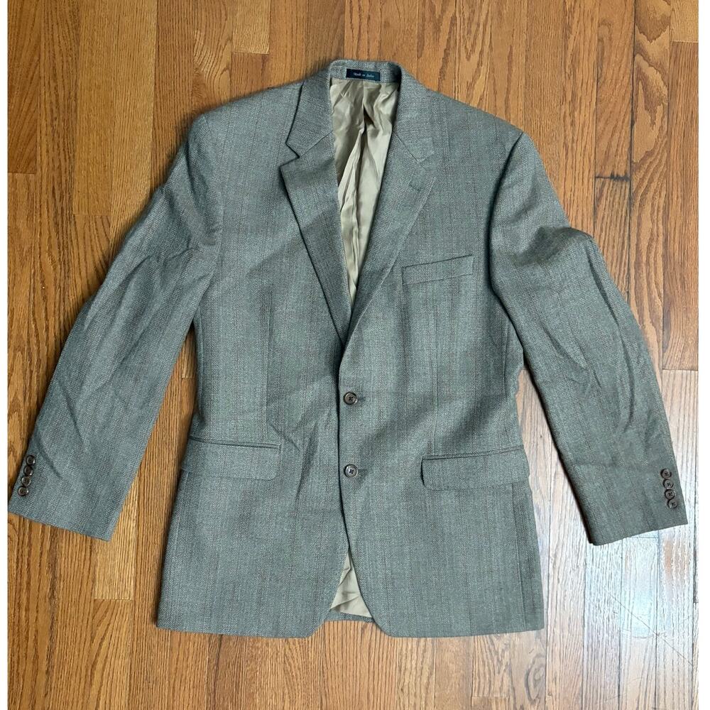 Lauren Ralph Lauren Men’s 42L Sport Coat Blazer – 100%‎ Lambswool – Herringbone
